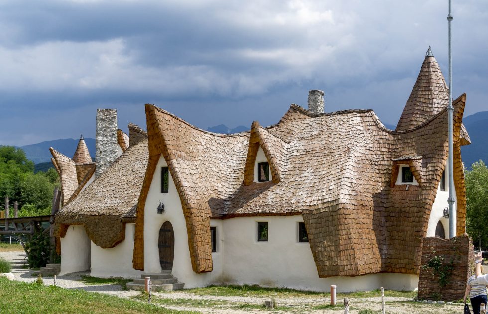 Valea Zânelor (Valley of Fairies) Clay Castle in Transylvania