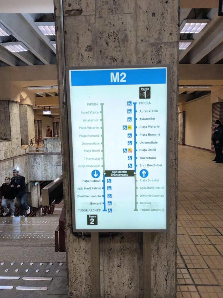 bucharest metro network